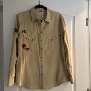 Free People Corduroy Shirt